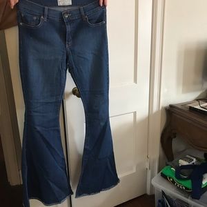 Free People Bell Bottom Jeans